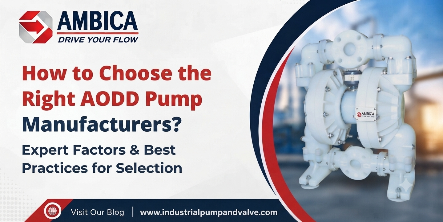 AODD pump manufature