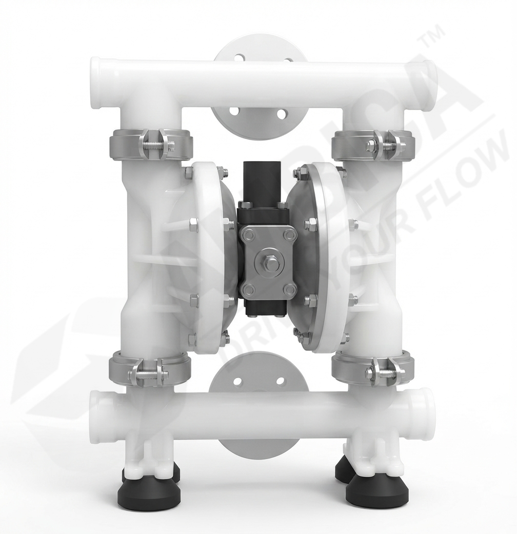 1 1/2 Inch Plastic Body AODD Pump