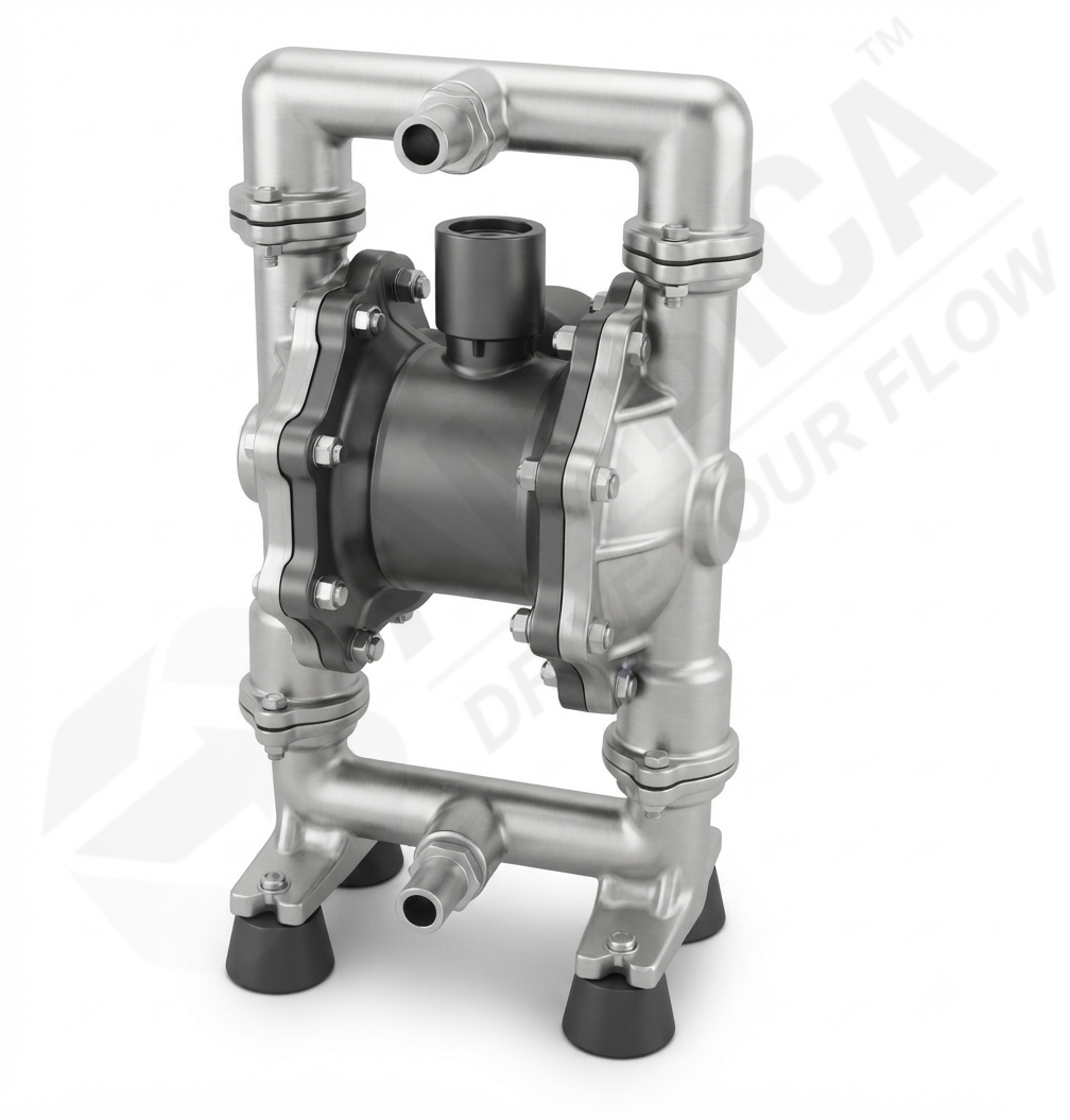 1 Inch Steel Body AODD Pump