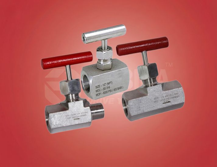 High Pressure Needle Valve 14500 PSI Stainless Steel