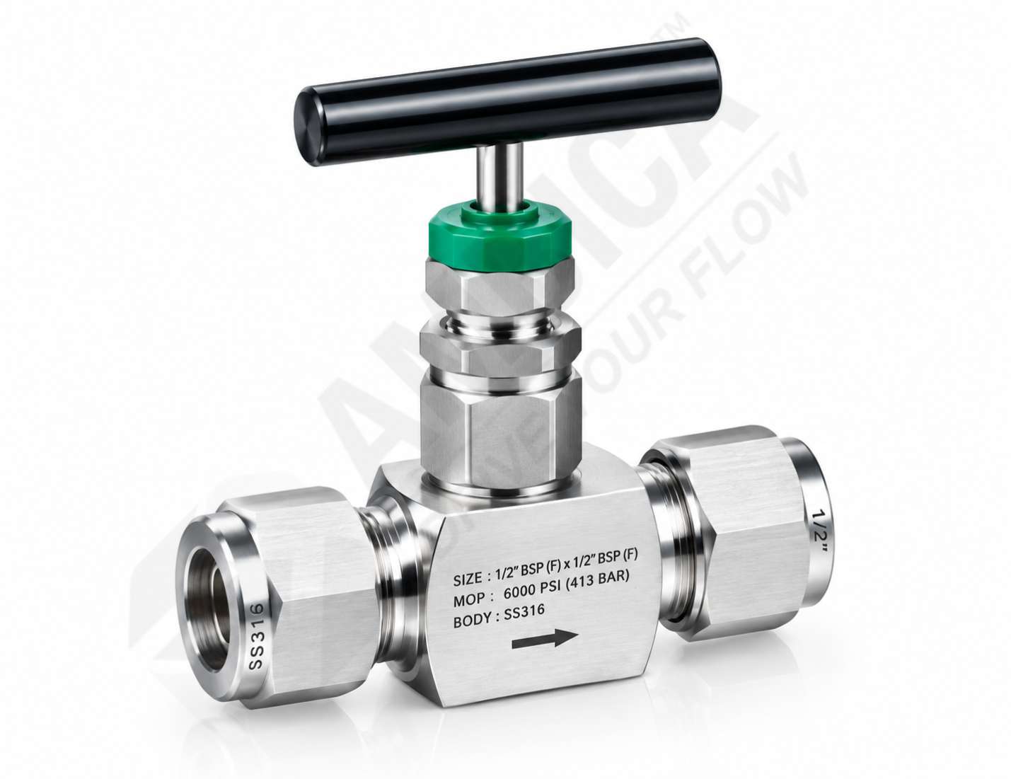 High Pressure Tube End Needle Valve