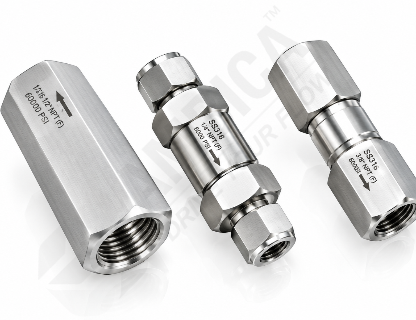 Inline Check Non Return Valve