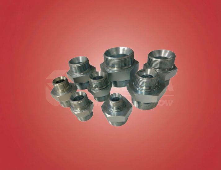 Hydraulic Pipe Fitting NPT BSP 6000 PSI