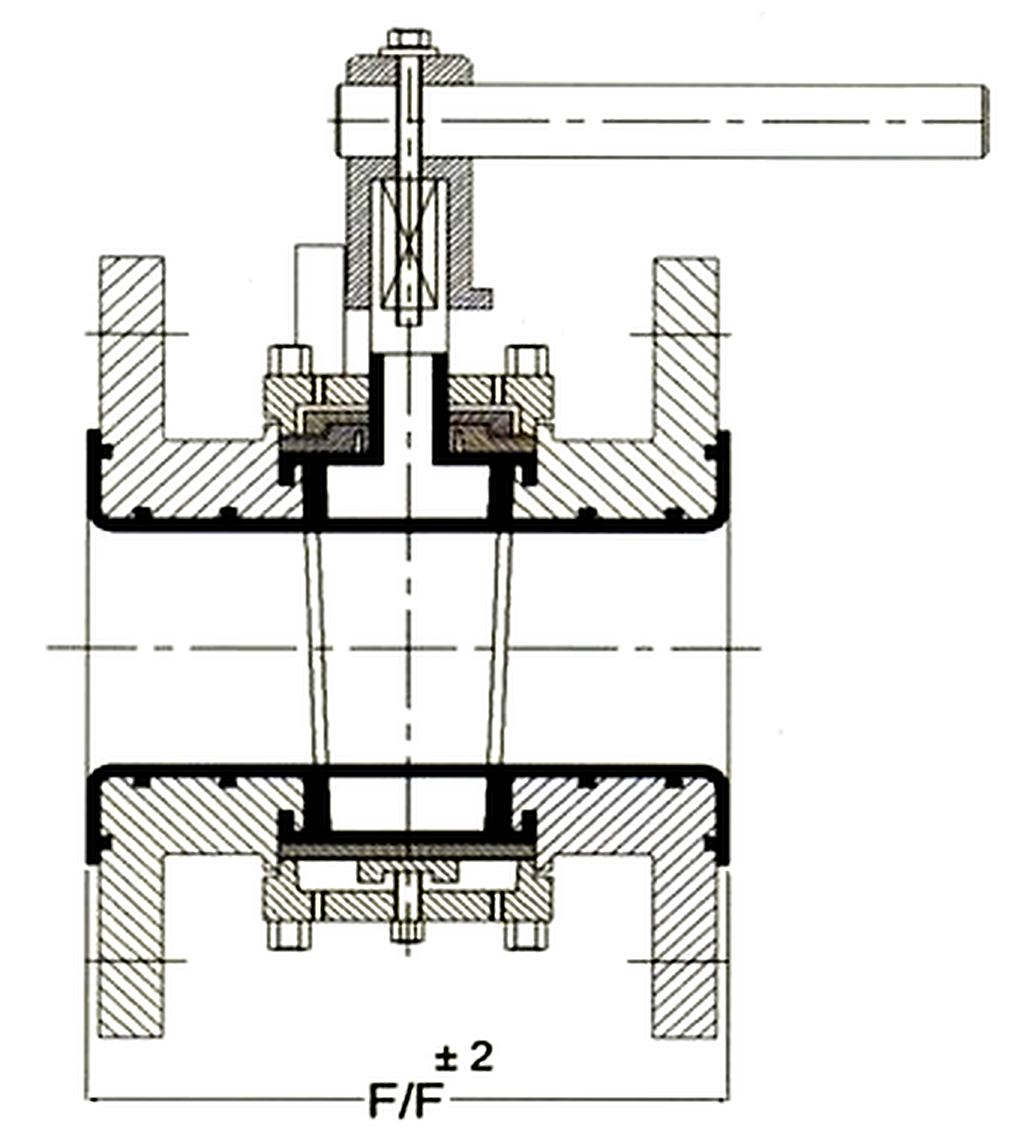 Lined Plug Valve
