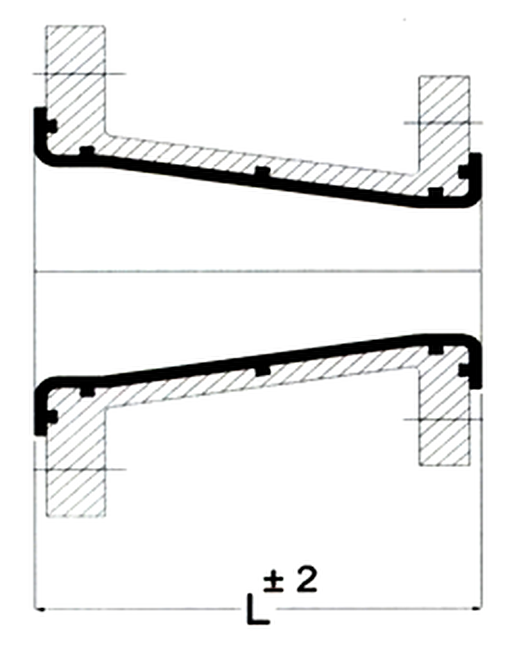 Lined Concentric / Eccentric Reducer (Jacketed option available)