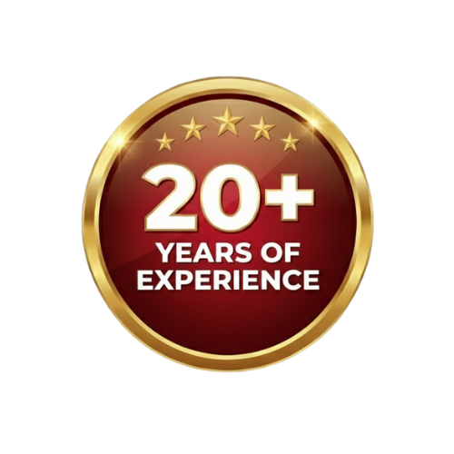 20+ Years of experience